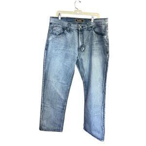 Halifax Men’s Flap Pocket Bootcut  Jeans Sz 38/32